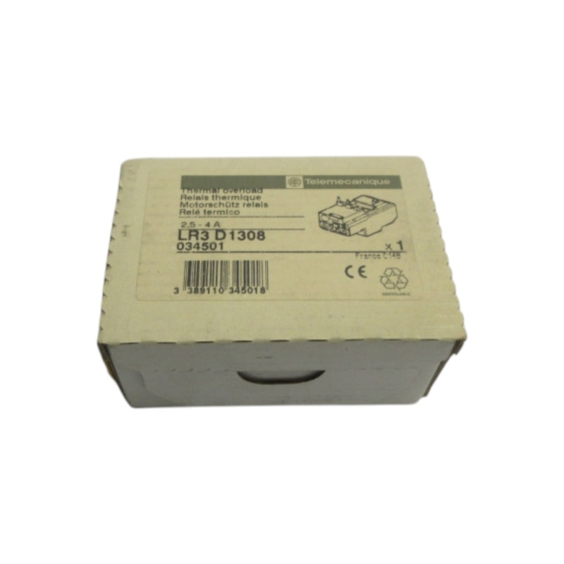 TELEMECANIQUE LR3D1308 2.5-4A NSFS