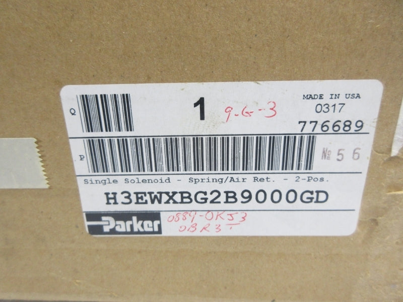 PARKER H3EWXBG2B9000GD NSFS