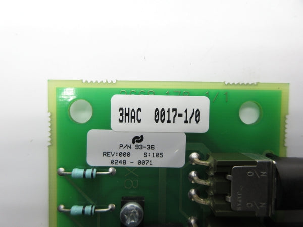 ABB 3HAC0017-1/0 93-36 NSNP