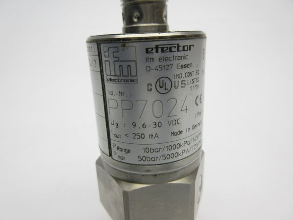 IFM EFECTOR PP7024 9.6-30VDC NSNP