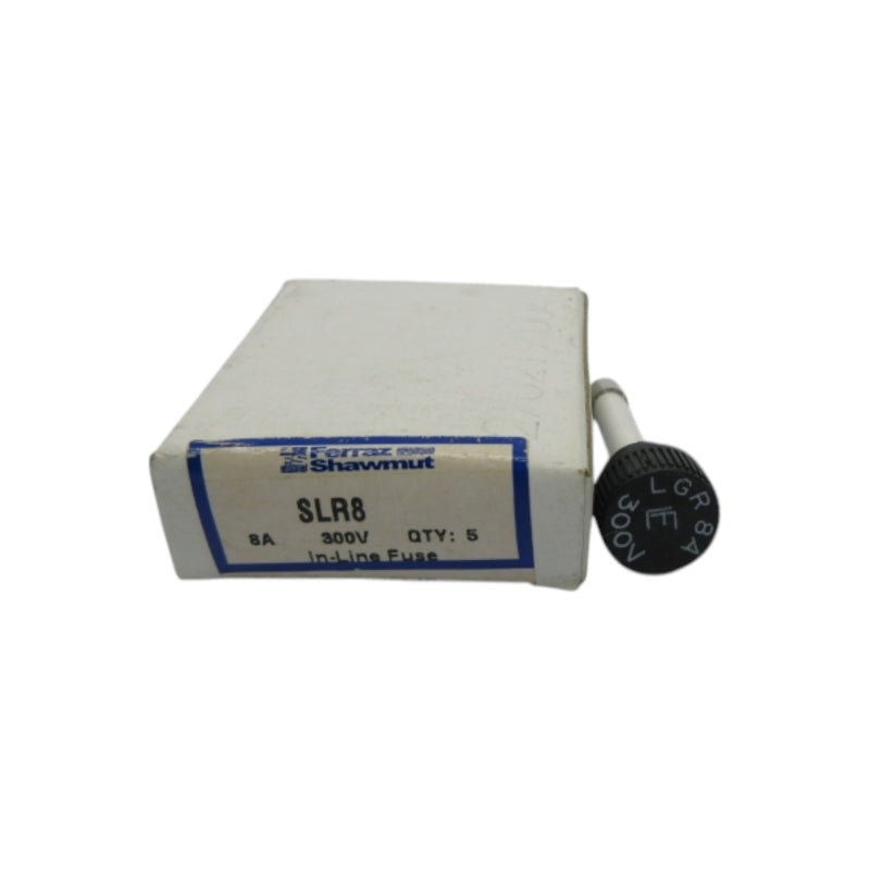 FERRAZ SHAWMUT SLR8 300V 8A (PKG OF 5) NSMP