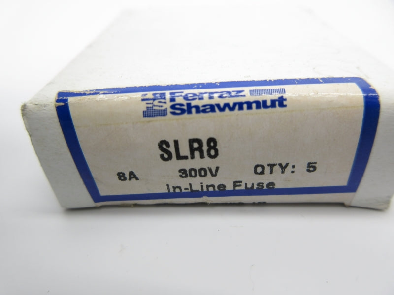 FERRAZ SHAWMUT SLR8 300V 8A (PKG OF 5) NSMP