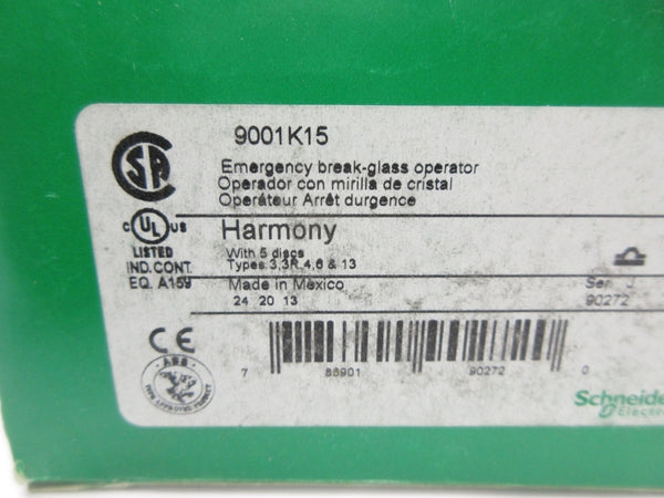 SCHNEIDER ELECTRIC 9001K15 SER. J NSMP