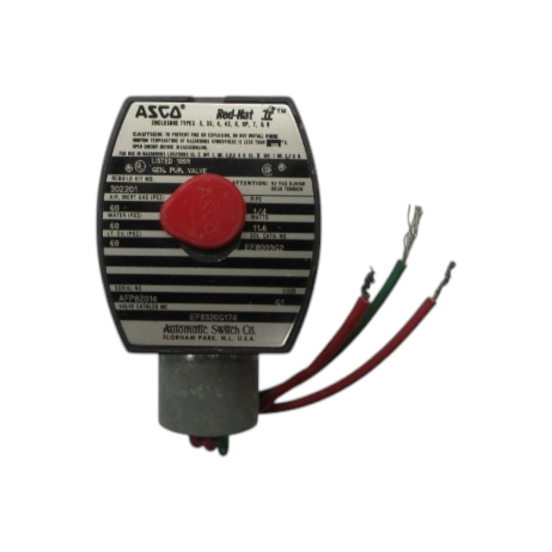 ASCO EF8320G174 24VDC 60PSI 1/4" NSNP