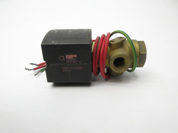 ASCO EF8320G174 24VDC 60PSI 1/4" NSNP