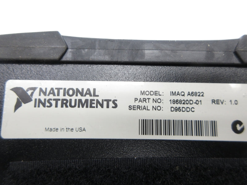 NATIONAL INSTRUMENTS IMAQ-A6822 186820D-01 REV. 1.0 NSNP
