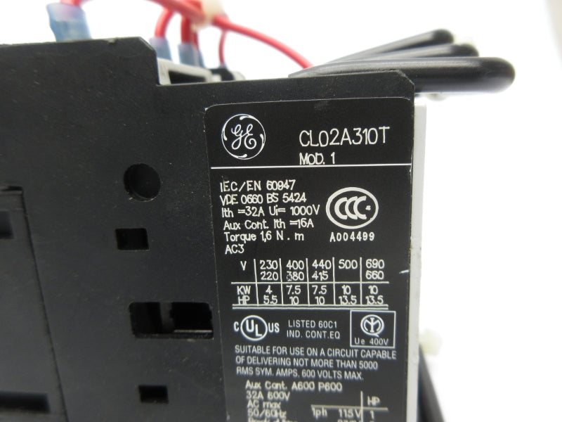 GENERAL ELECTRIC CL02A310T 110/120V NSNP