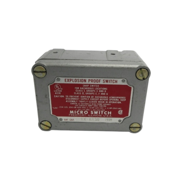 MICRO SWITCH EX-AR30 480VAC 15A (GREY) NSNP