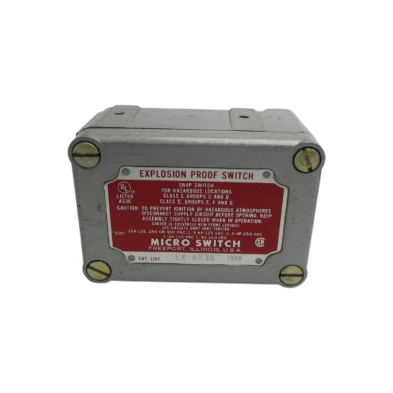 MICRO SWITCH EX-AR30 480VAC 15A (GREY) NSNP