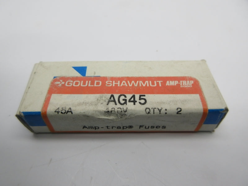 GOULD SHAWMUT AG45 480V 45A (PKG OF 2) (OR) NSMP