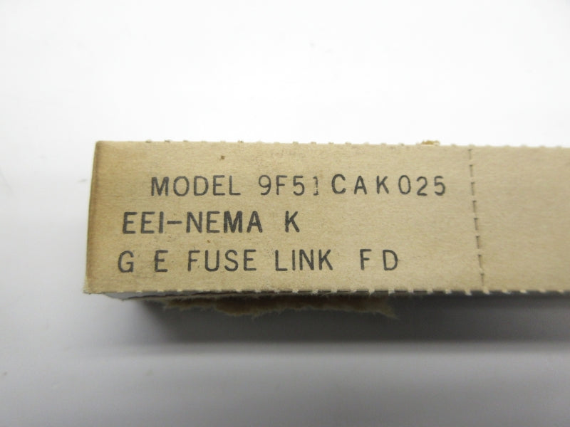 GENERAL ELECTRIC 9F51CAK025 NSFS