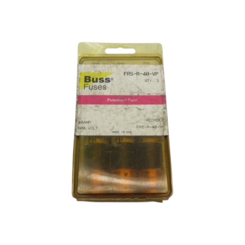 BUSSMANN FRS-R-40-VP 600V 40A (PKG OF 3) NSMP