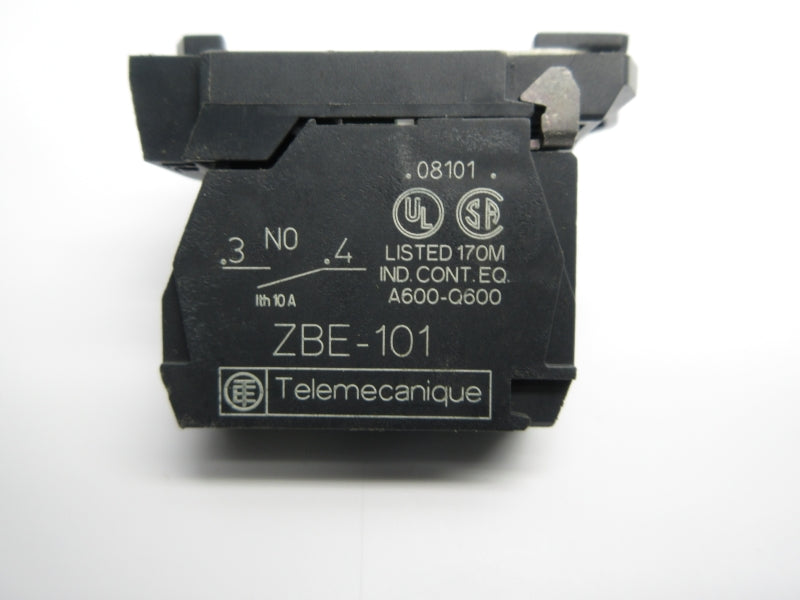 TELEMECANIQUE ZBE-101 W/ ZB5AZ009 10A NSNP