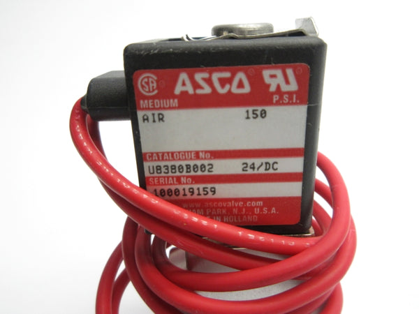 ASCO U8380B002 24VDC 150PSI NSNP