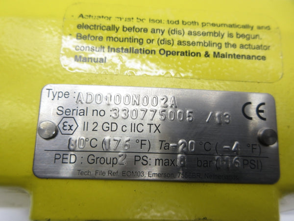 APOLLO AD0100N002A 116PSI NSNP