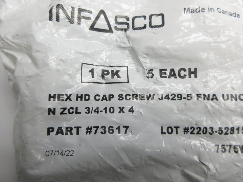 INFASCO 73617 (PKG OF 5) NSMP