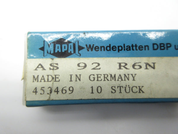 MAPAL AS92R6N (PKG OF 10) NSMP