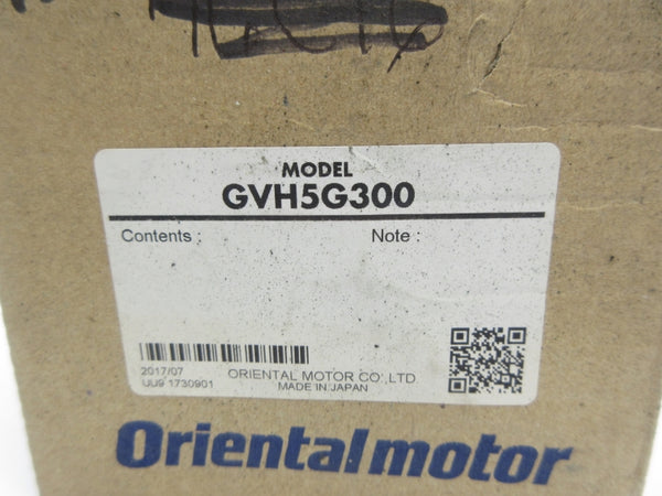 ORIENTAL MOTOR GVH5G300 NSMP