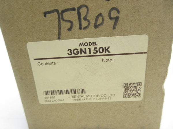 ORIENTAL MOTOR 3GN150K NSMP