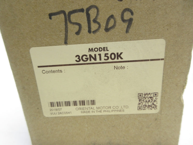 ORIENTAL MOTOR 3GN150K NSMP