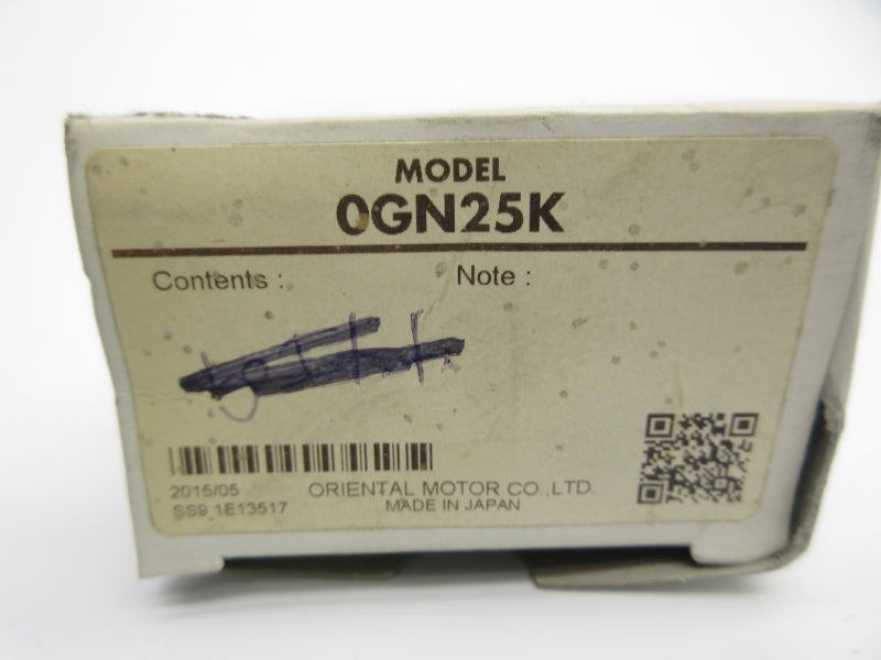 ORIENTAL MOTOR 0GN25K NSMP