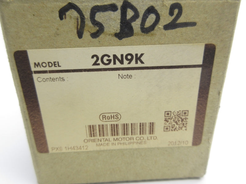 ORIENTAL MOTOR 2GN9K NSMP