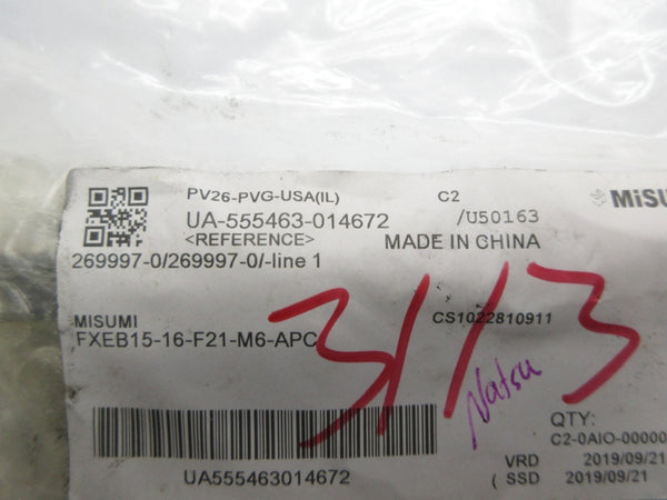 MISUMI FXEB15-16-F21-M6-APC NSMP
