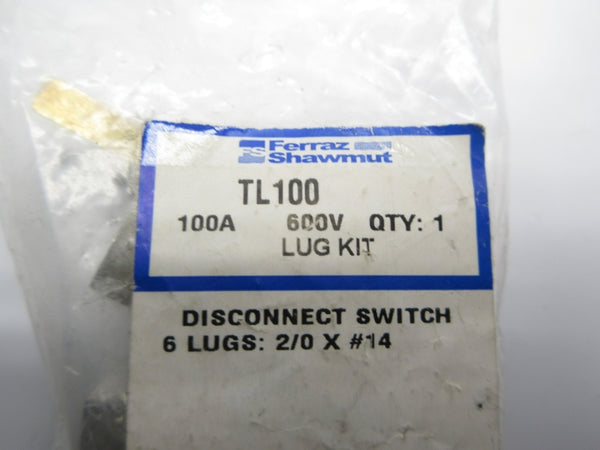 FERRAZ SHAWMUT TL100 600V 100A NSMP