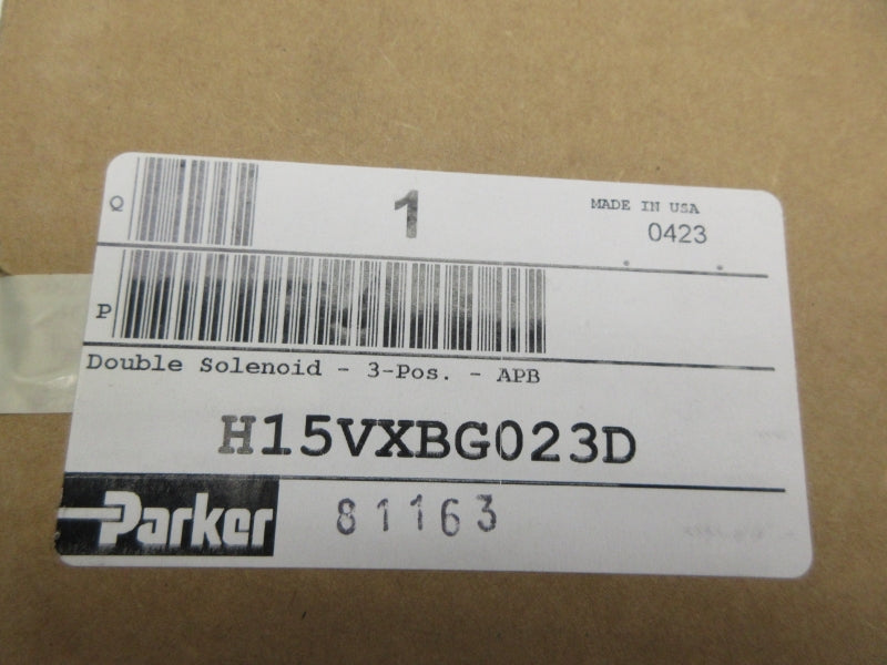 PARKER H15VXBG023D NSFS