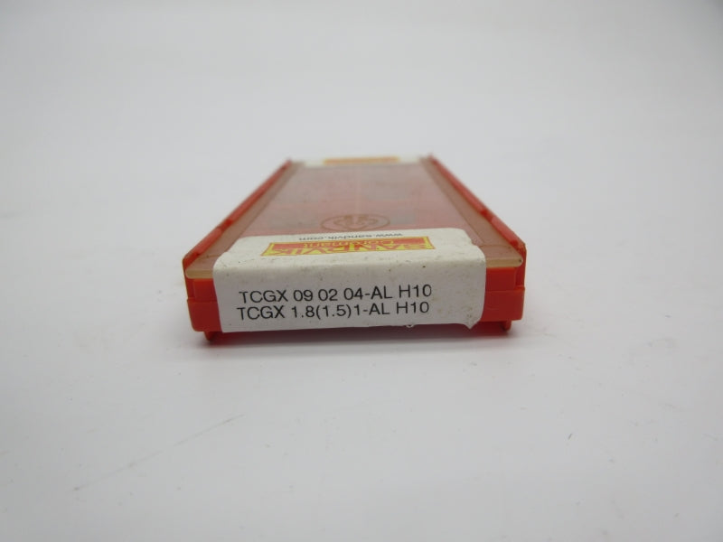SANDVIK TCGX090204-ALH10 TCGX1.8(1.5)1-ALH10 (PKG OF 10) NSFS