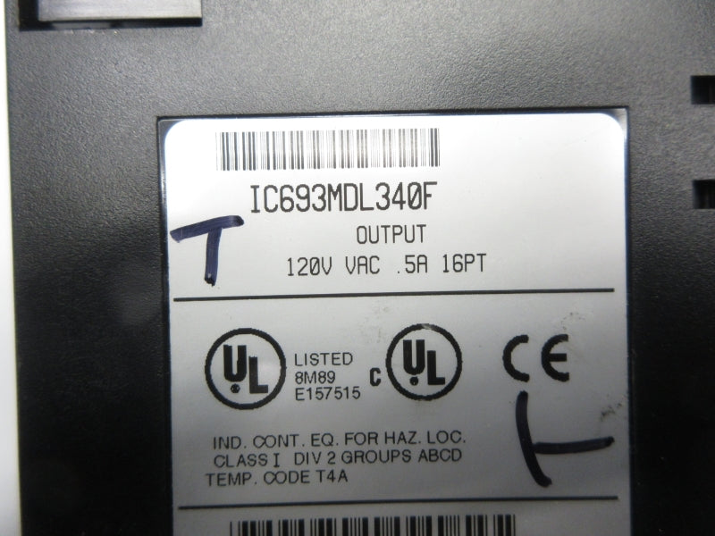 FANUC IC693MDL340F 120VAC .5A NSNP