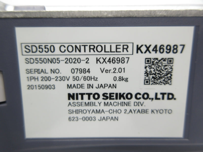 NITTO SEIKO SD550N05-2020-2 200-230V NSNP