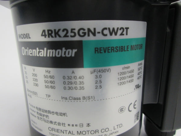 ORIENTAL MOTOR 4RK25GN-CW2T 230V 0.30/0.35A NSNP
