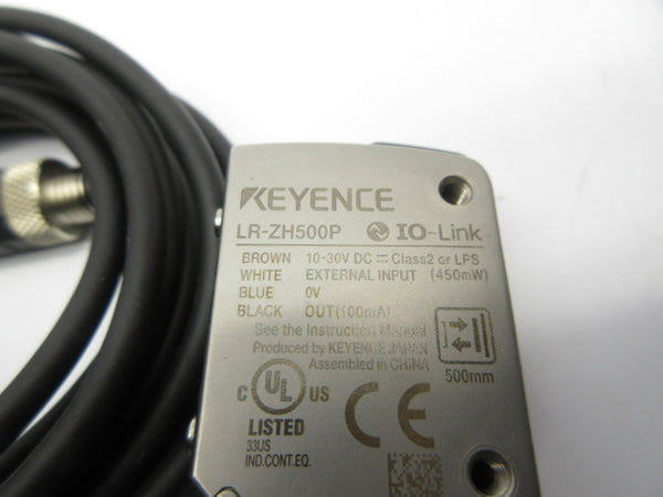 KEYENCE LR-ZH500P 10-30VDC NSNP