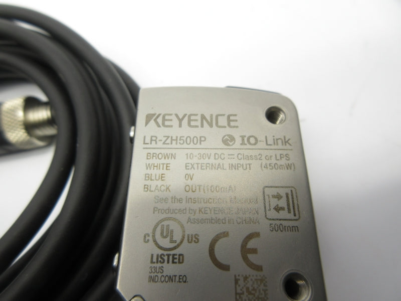 KEYENCE LR-ZH500P 10-30VDC NSNP