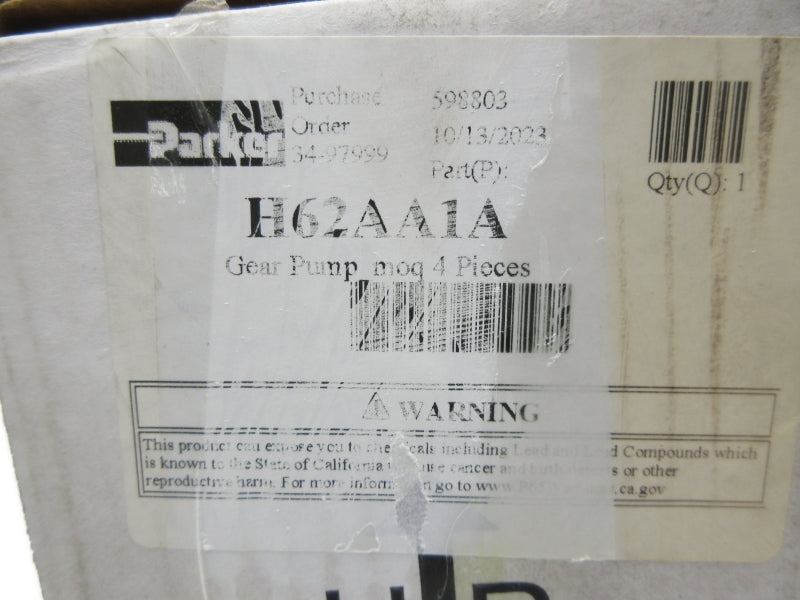 PARKER H62AA1A NSMP