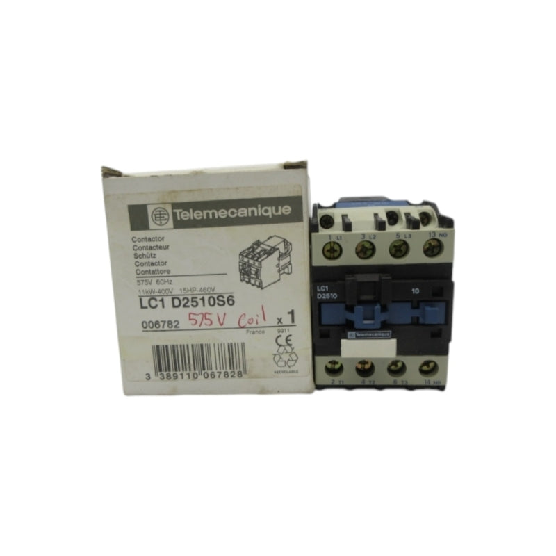 TELEMECANIQUE LC1D2510S6 575V NSMP