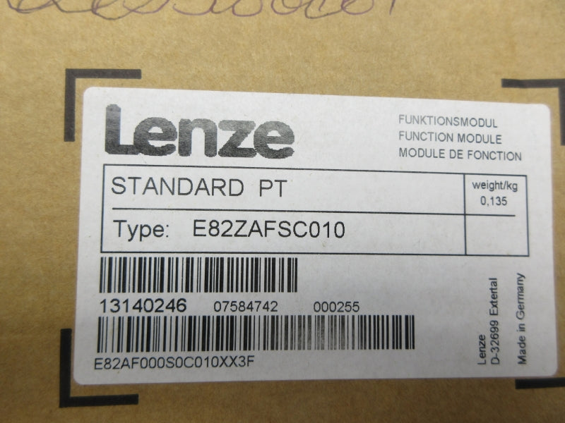 LENZE E82ZAFSC010 NSFS