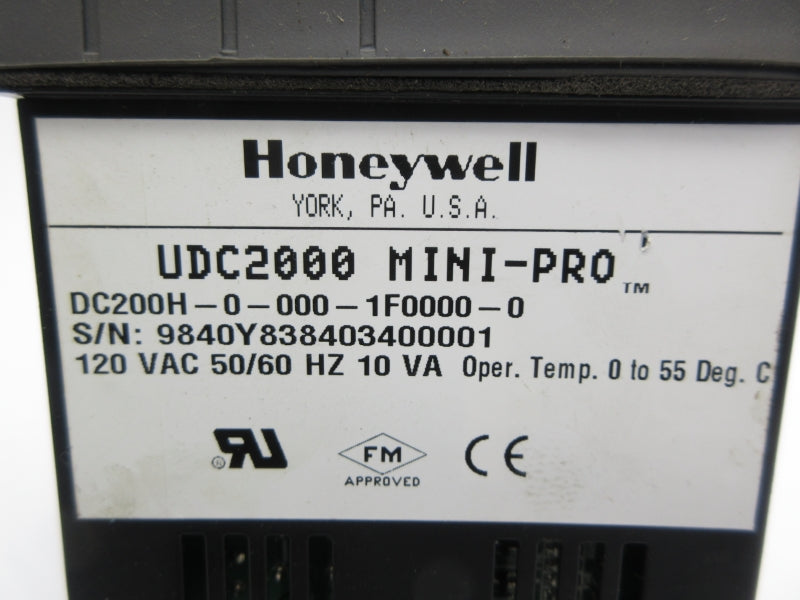 HONEYWELL DC200H-0-000-1F0000-0 120VAC NSNP