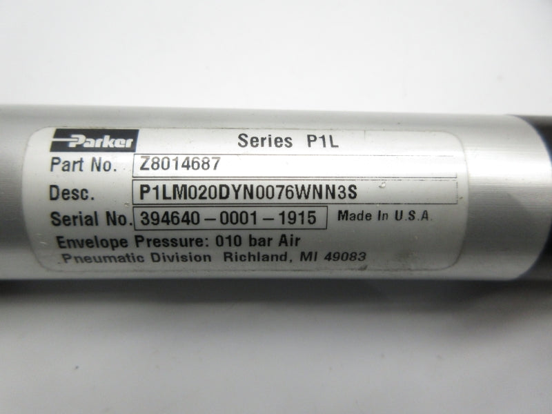 PARKER Z8014687 P1LM020DYN0076WNN3S NSNP