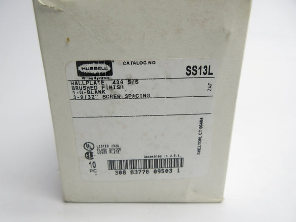 HUBBELL SS13L (PKG OF 10) NSMP