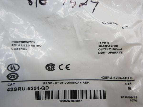 ALLEN BRADLEY 42SRU-6204-QD SER. B 20-132VAC/DC NSMP