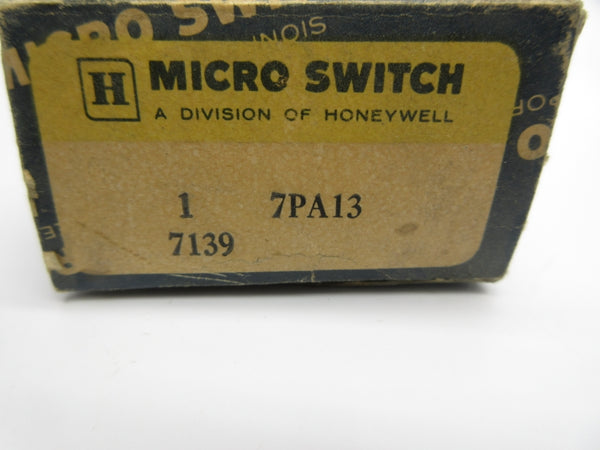 MICRO SWITCH 7PA13 NSMP