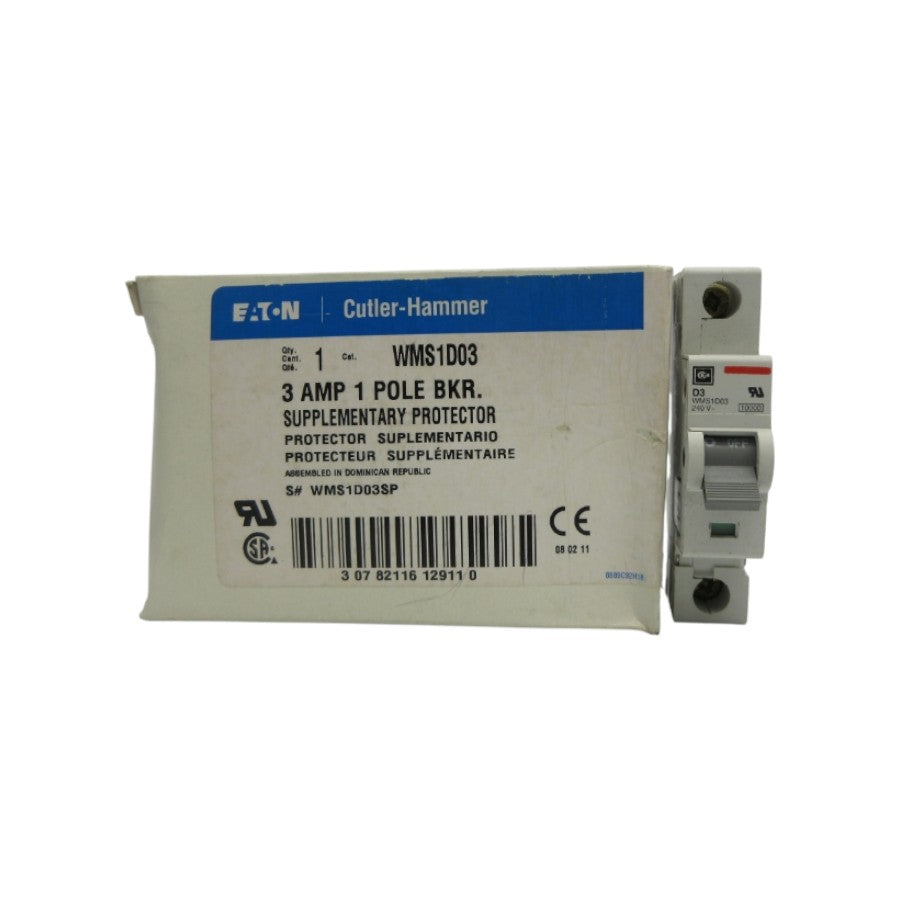 CUTLER HAMMER WMS1D03 240V 3A NSMP