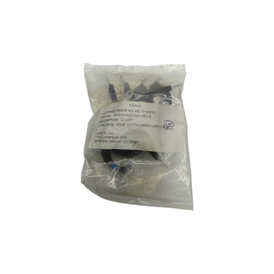 UMPCO MS21919WCG20 REV. E (PKG OF 5) NSMP