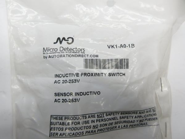 MICRO DETECTORS VK1-A0-1B 20-253VAC NSMP
