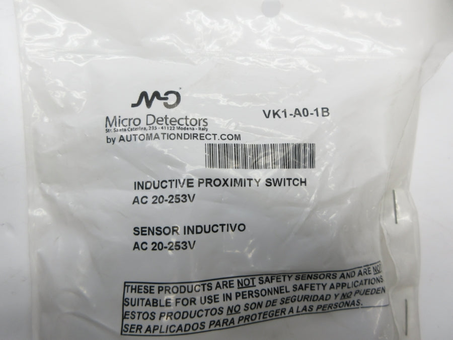 MICRO DETECTORS VK1-A0-1B 20-253VAC NSMP