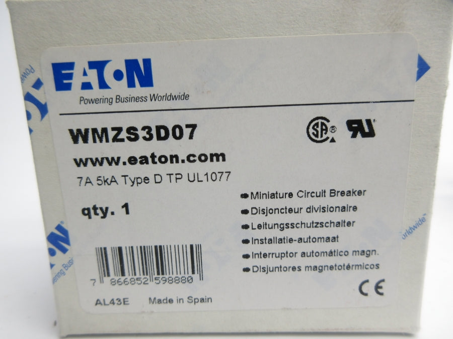 EATON WMZS3D07 400V 7A NSMP