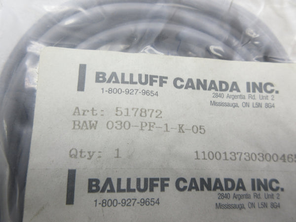 BALLUFF BAW030-PF-1-K-05 NSMP