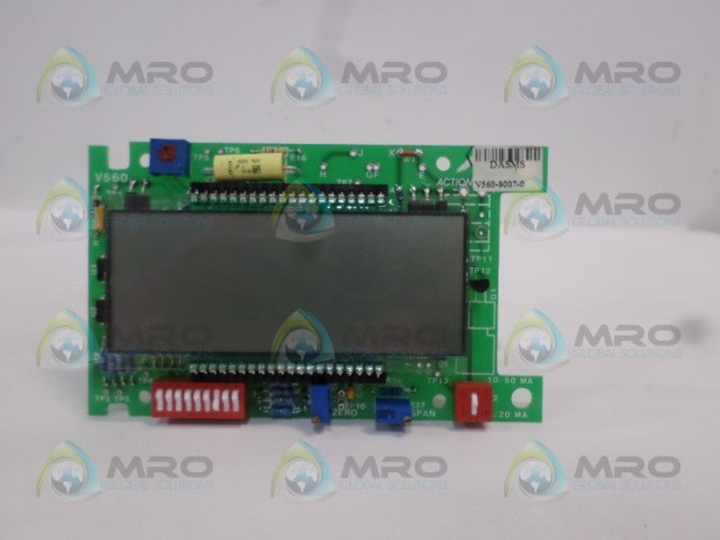 ACTION INSTRUMENTS V560-8007-0 DISPLAY BOARD ONLY NSNP